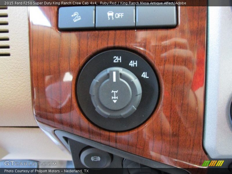 Ruby Red / King Ranch Mesa Antique Affect/Adobe 2015 Ford F250 Super Duty King Ranch Crew Cab 4x4