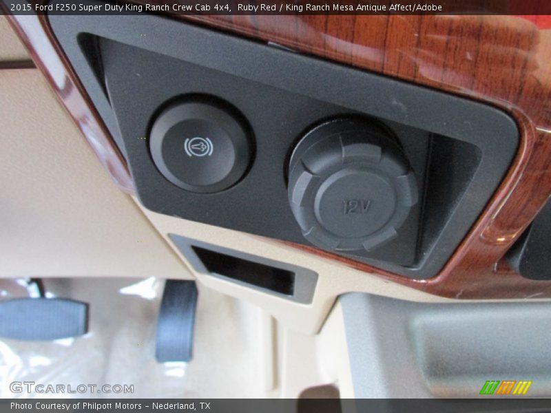 Ruby Red / King Ranch Mesa Antique Affect/Adobe 2015 Ford F250 Super Duty King Ranch Crew Cab 4x4