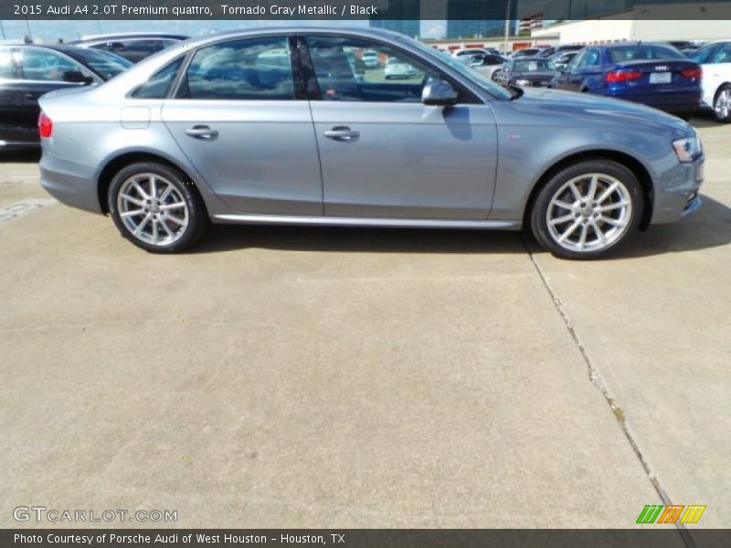 Tornado Gray Metallic / Black 2015 Audi A4 2.0T Premium quattro
