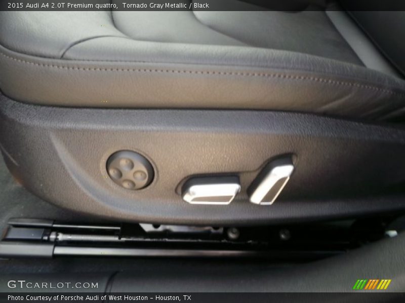 Tornado Gray Metallic / Black 2015 Audi A4 2.0T Premium quattro