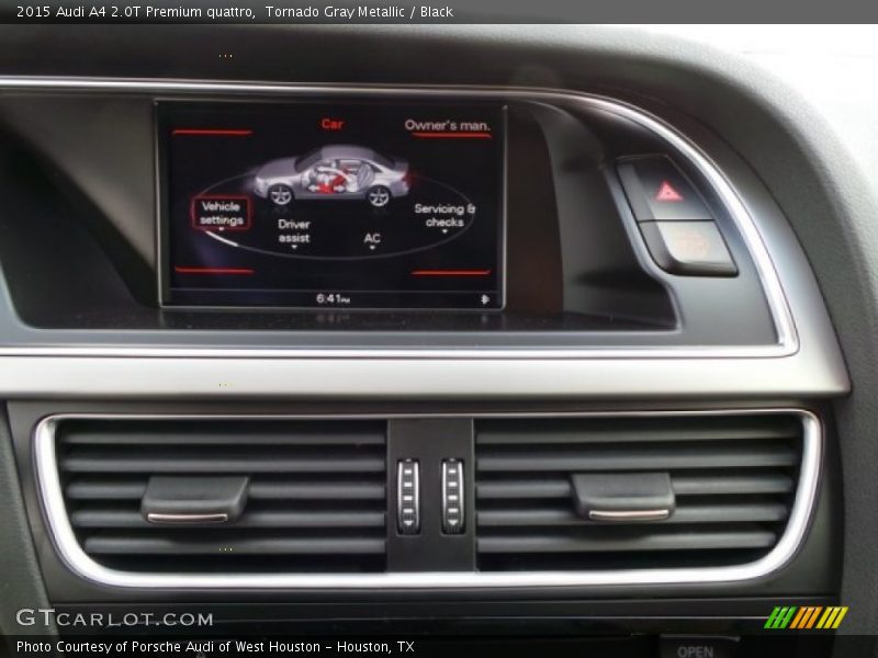 Tornado Gray Metallic / Black 2015 Audi A4 2.0T Premium quattro