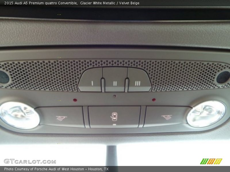Glacier White Metallic / Velvet Beige 2015 Audi A5 Premium quattro Convertible