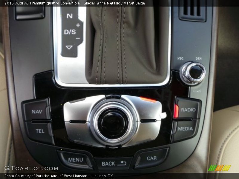 Glacier White Metallic / Velvet Beige 2015 Audi A5 Premium quattro Convertible