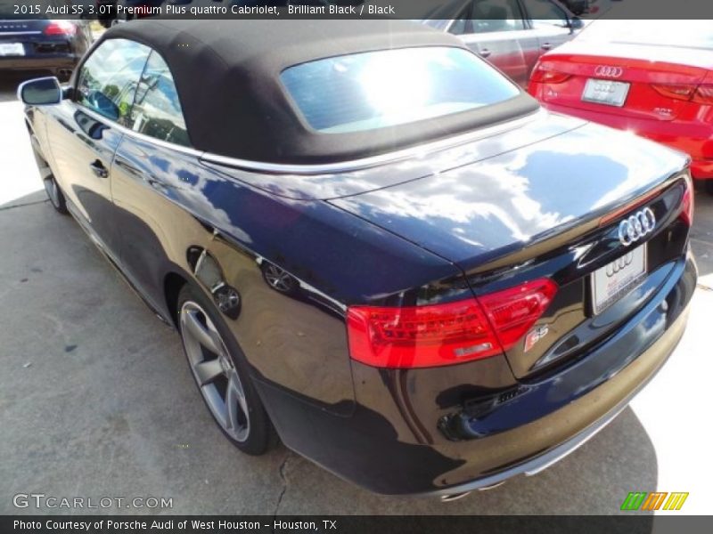 Brilliant Black / Black 2015 Audi S5 3.0T Premium Plus quattro Cabriolet