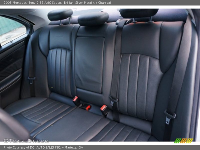 Brilliant Silver Metallic / Charcoal 2003 Mercedes-Benz C 32 AMG Sedan