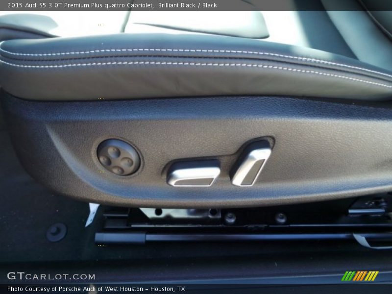 Brilliant Black / Black 2015 Audi S5 3.0T Premium Plus quattro Cabriolet