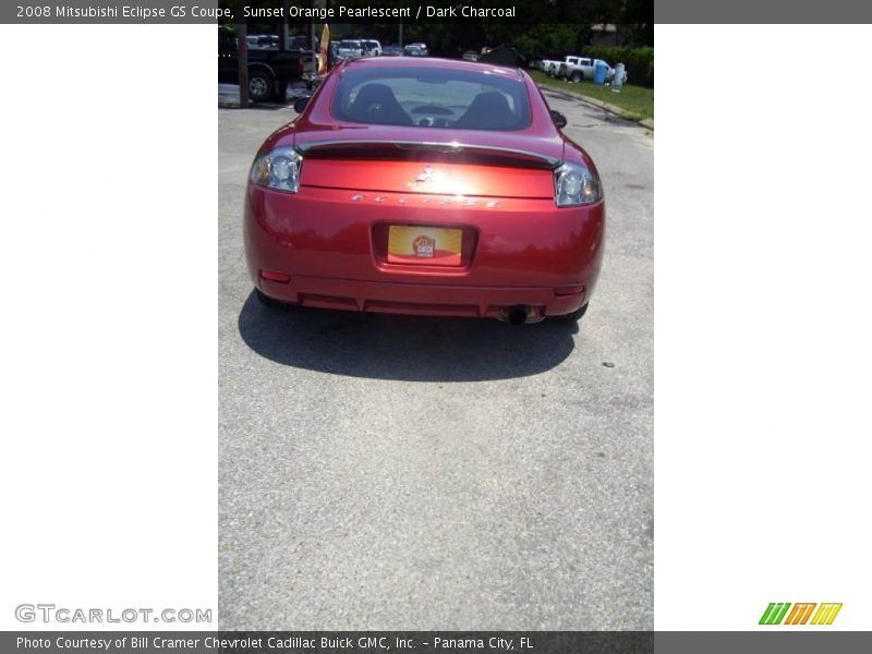Sunset Orange Pearlescent / Dark Charcoal 2008 Mitsubishi Eclipse GS Coupe