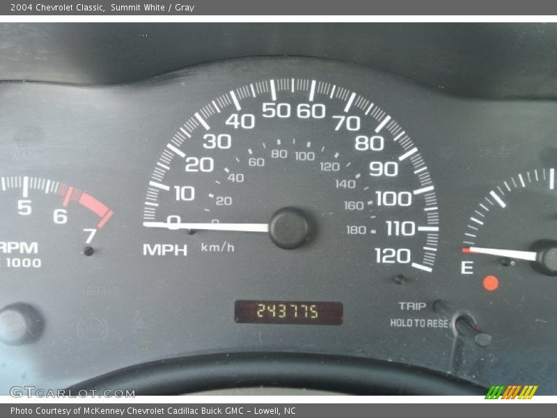 Summit White / Gray 2004 Chevrolet Classic