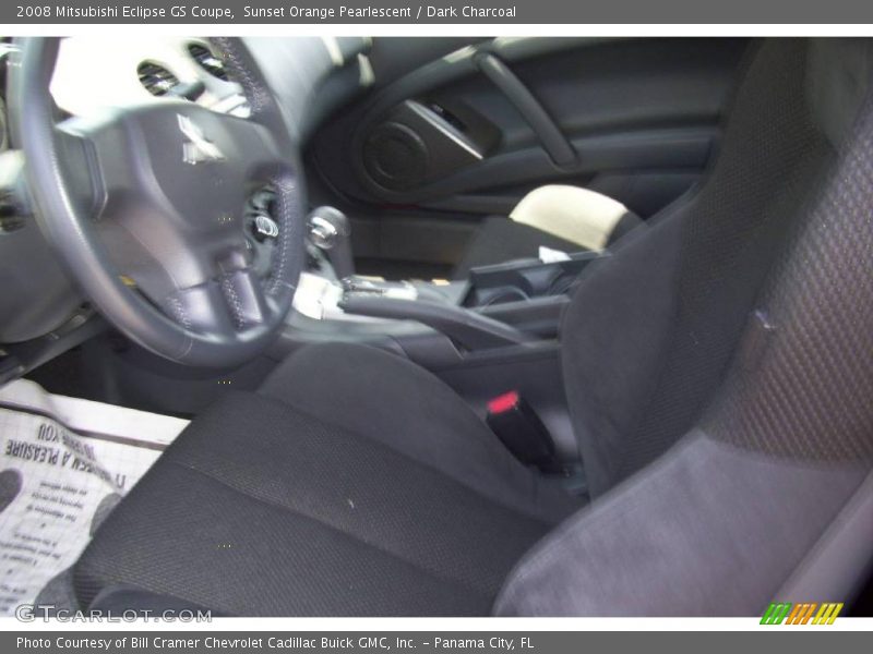 Sunset Orange Pearlescent / Dark Charcoal 2008 Mitsubishi Eclipse GS Coupe