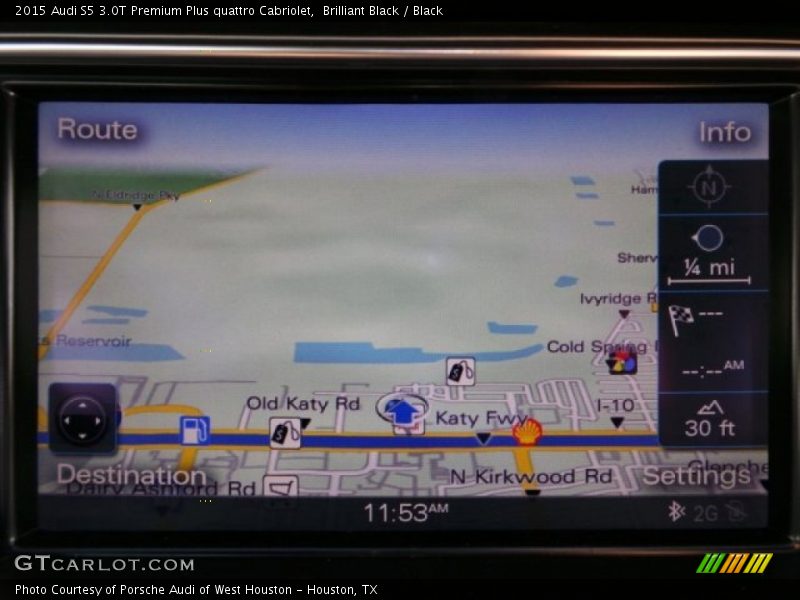 Navigation of 2015 S5 3.0T Premium Plus quattro Cabriolet