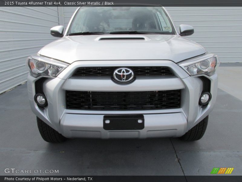 Classic Silver Metallic / Black 2015 Toyota 4Runner Trail 4x4