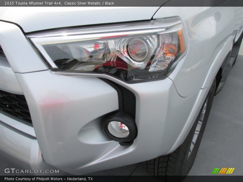 Classic Silver Metallic / Black 2015 Toyota 4Runner Trail 4x4