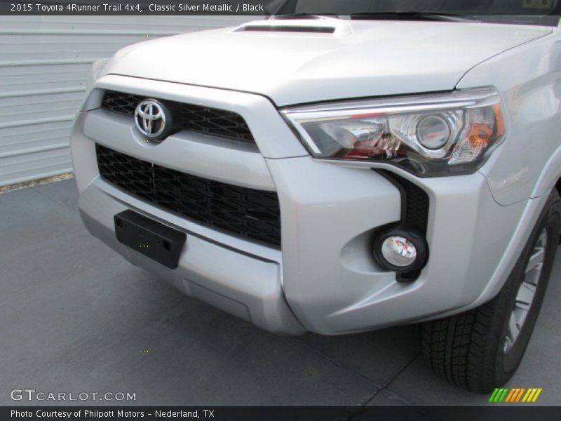 Classic Silver Metallic / Black 2015 Toyota 4Runner Trail 4x4