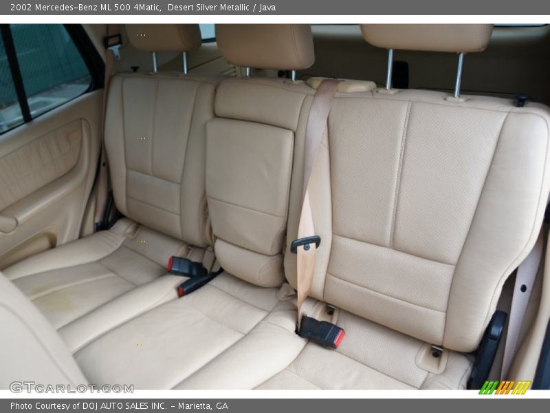 Desert Silver Metallic / Java 2002 Mercedes-Benz ML 500 4Matic