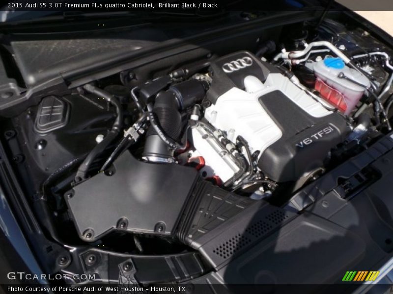  2015 S5 3.0T Premium Plus quattro Cabriolet Engine - 3.0 Liter Supercharged TFSI DOHC 24-Valve VVT V6