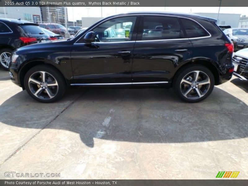 Mythos Black Metallic / Black 2015 Audi Q5 3.0 TDI Premium Plus quattro