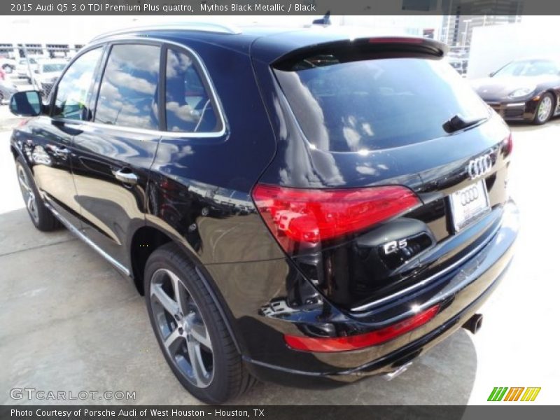 Mythos Black Metallic / Black 2015 Audi Q5 3.0 TDI Premium Plus quattro