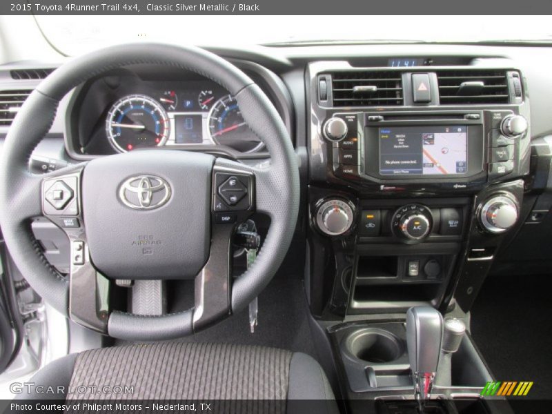 Classic Silver Metallic / Black 2015 Toyota 4Runner Trail 4x4