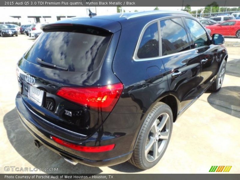 Mythos Black Metallic / Black 2015 Audi Q5 3.0 TDI Premium Plus quattro