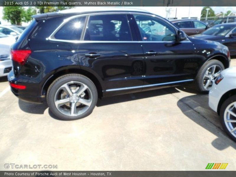 Mythos Black Metallic / Black 2015 Audi Q5 3.0 TDI Premium Plus quattro