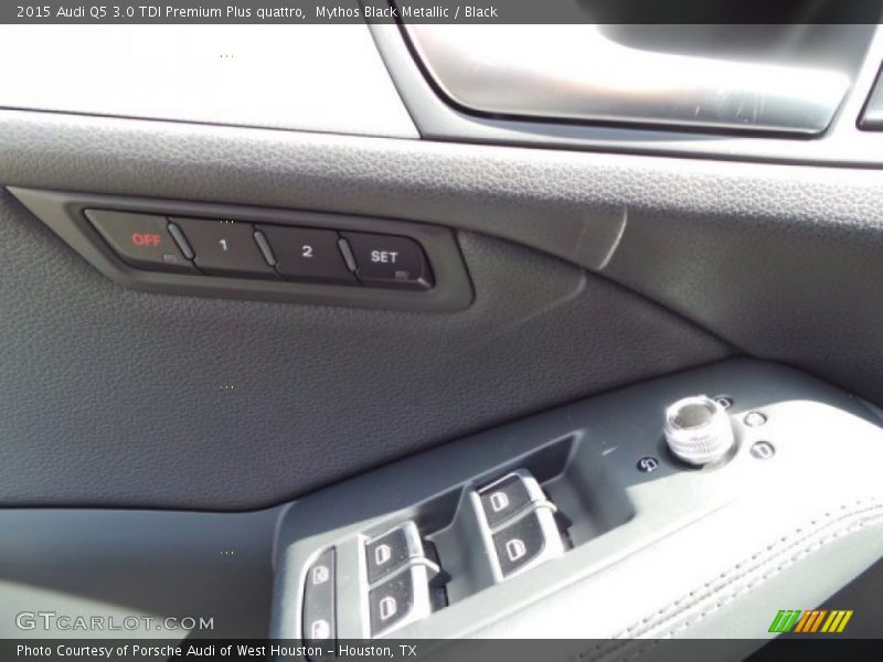 Mythos Black Metallic / Black 2015 Audi Q5 3.0 TDI Premium Plus quattro