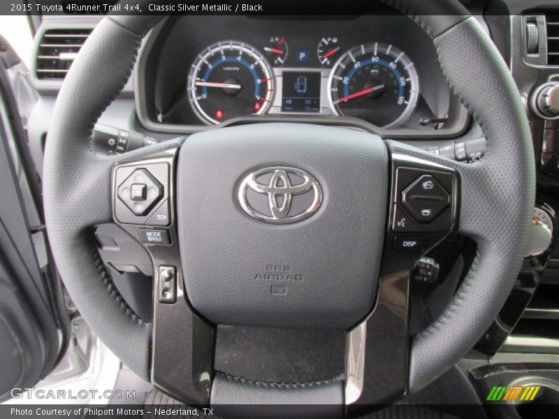Classic Silver Metallic / Black 2015 Toyota 4Runner Trail 4x4