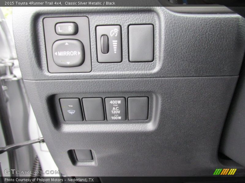 Classic Silver Metallic / Black 2015 Toyota 4Runner Trail 4x4