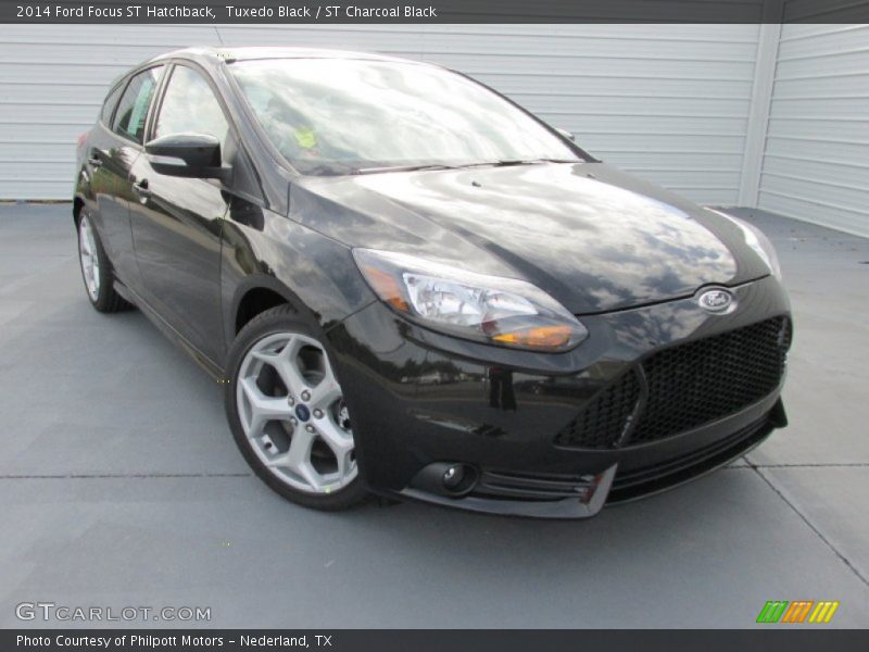 Tuxedo Black / ST Charcoal Black 2014 Ford Focus ST Hatchback