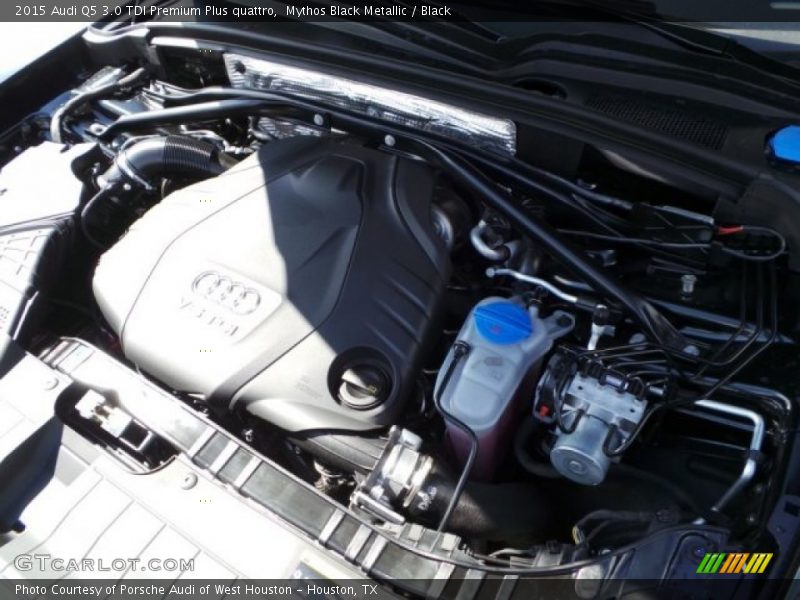 Mythos Black Metallic / Black 2015 Audi Q5 3.0 TDI Premium Plus quattro