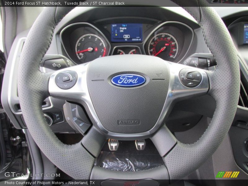 Tuxedo Black / ST Charcoal Black 2014 Ford Focus ST Hatchback