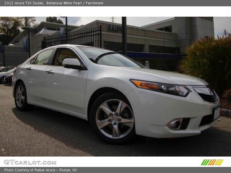 Bellanova White Pearl / Parchment 2012 Acura TSX Sedan