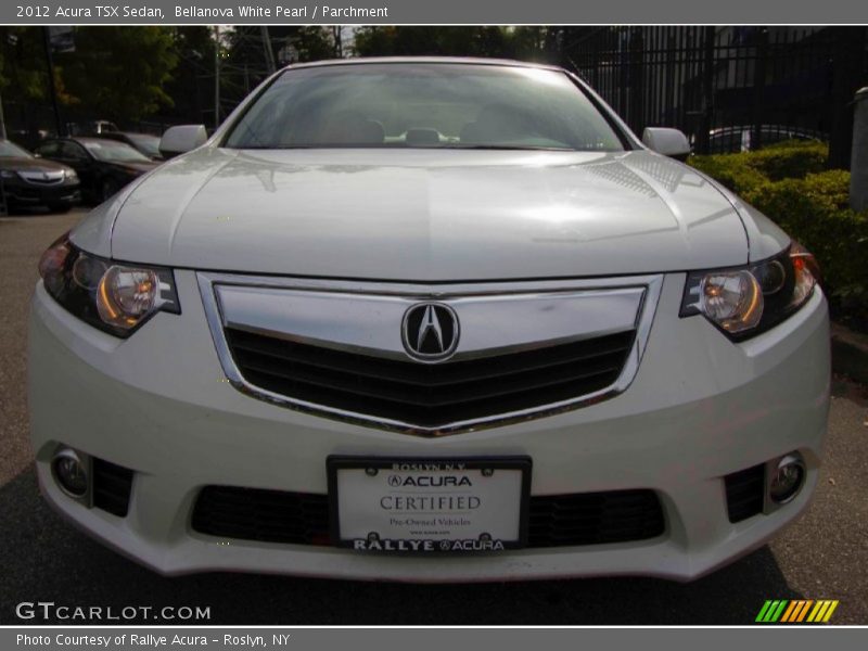 Bellanova White Pearl / Parchment 2012 Acura TSX Sedan
