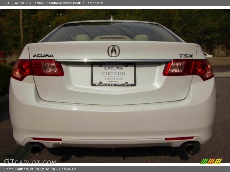 Bellanova White Pearl / Parchment 2012 Acura TSX Sedan