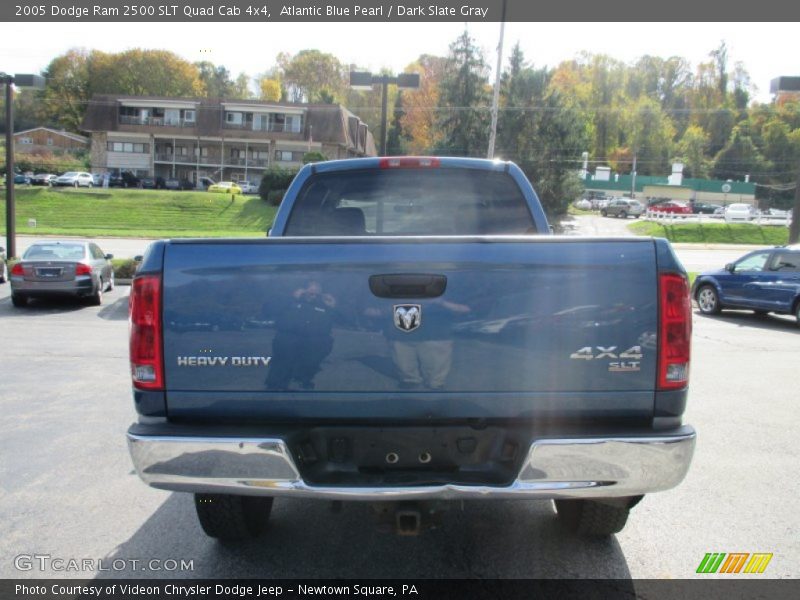 Atlantic Blue Pearl / Dark Slate Gray 2005 Dodge Ram 2500 SLT Quad Cab 4x4