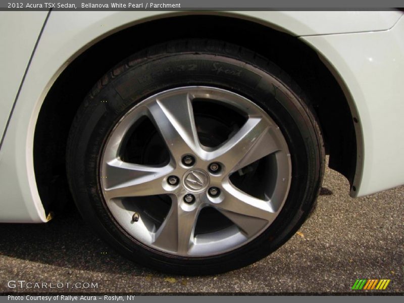 Bellanova White Pearl / Parchment 2012 Acura TSX Sedan