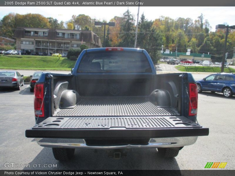 Atlantic Blue Pearl / Dark Slate Gray 2005 Dodge Ram 2500 SLT Quad Cab 4x4