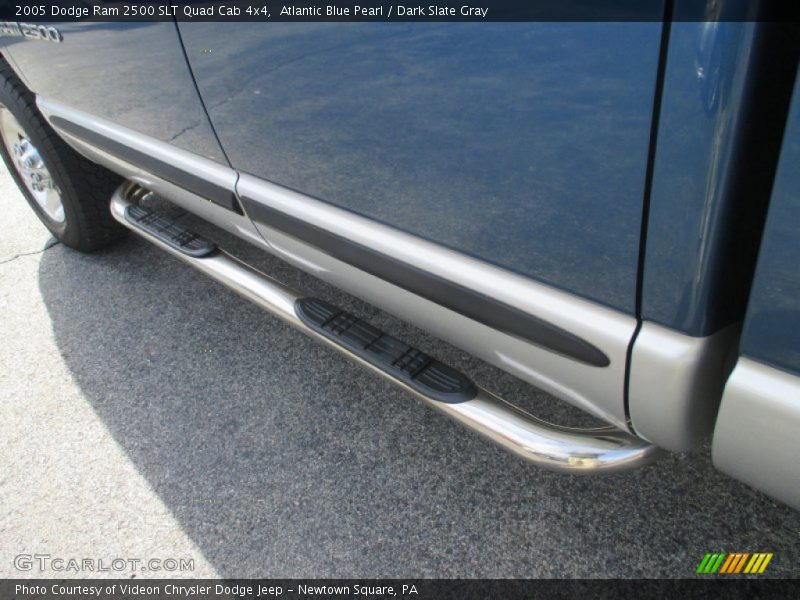 Atlantic Blue Pearl / Dark Slate Gray 2005 Dodge Ram 2500 SLT Quad Cab 4x4