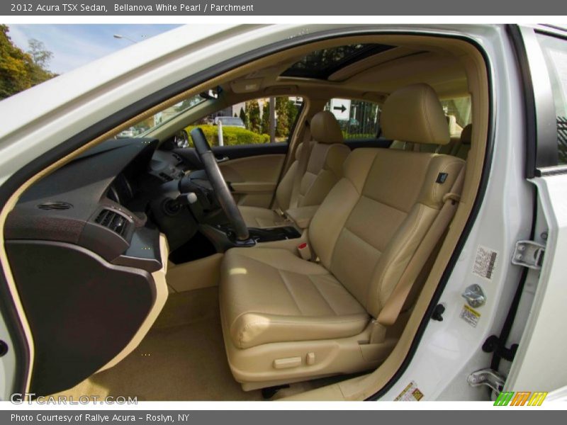 Bellanova White Pearl / Parchment 2012 Acura TSX Sedan