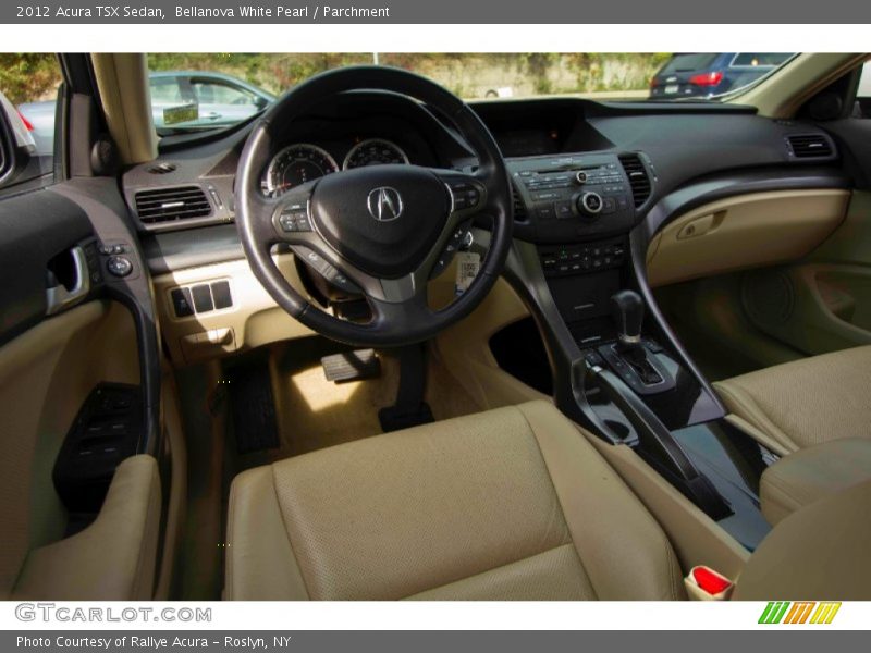 Bellanova White Pearl / Parchment 2012 Acura TSX Sedan