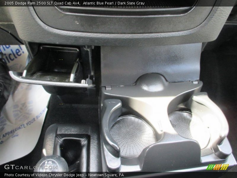 Atlantic Blue Pearl / Dark Slate Gray 2005 Dodge Ram 2500 SLT Quad Cab 4x4