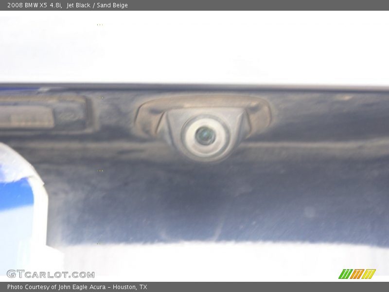 Jet Black / Sand Beige 2008 BMW X5 4.8i
