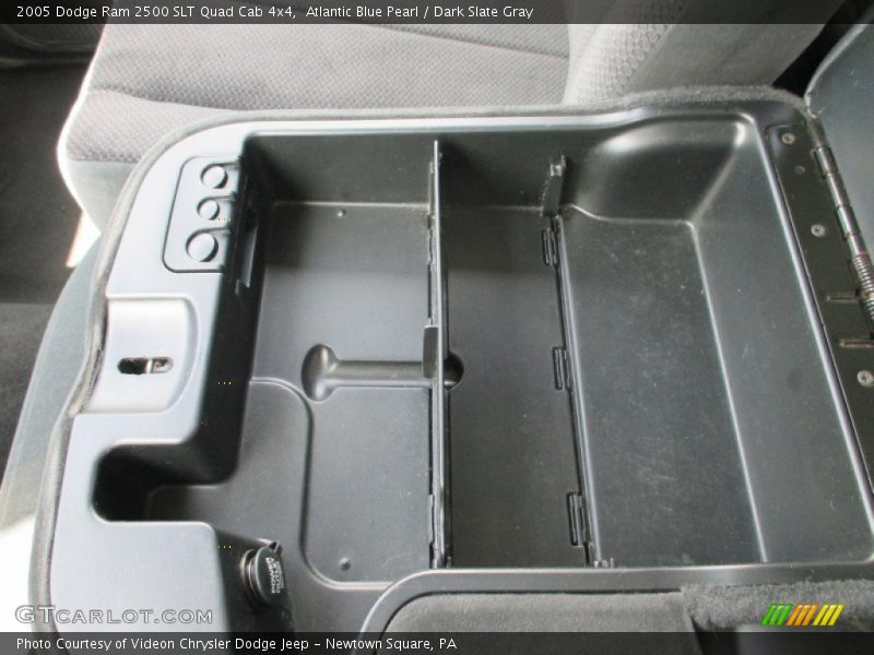 Atlantic Blue Pearl / Dark Slate Gray 2005 Dodge Ram 2500 SLT Quad Cab 4x4