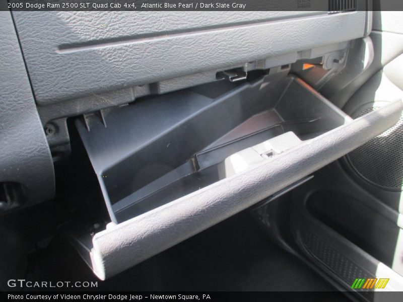 Atlantic Blue Pearl / Dark Slate Gray 2005 Dodge Ram 2500 SLT Quad Cab 4x4