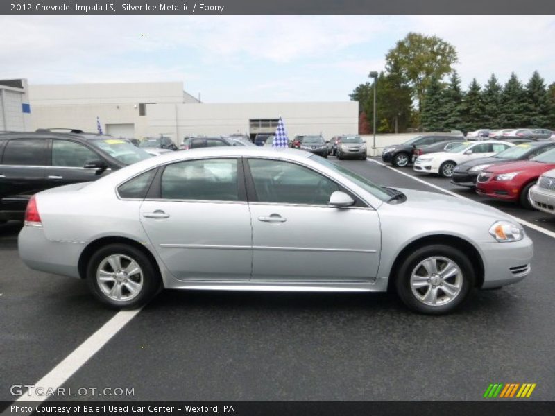 Silver Ice Metallic / Ebony 2012 Chevrolet Impala LS