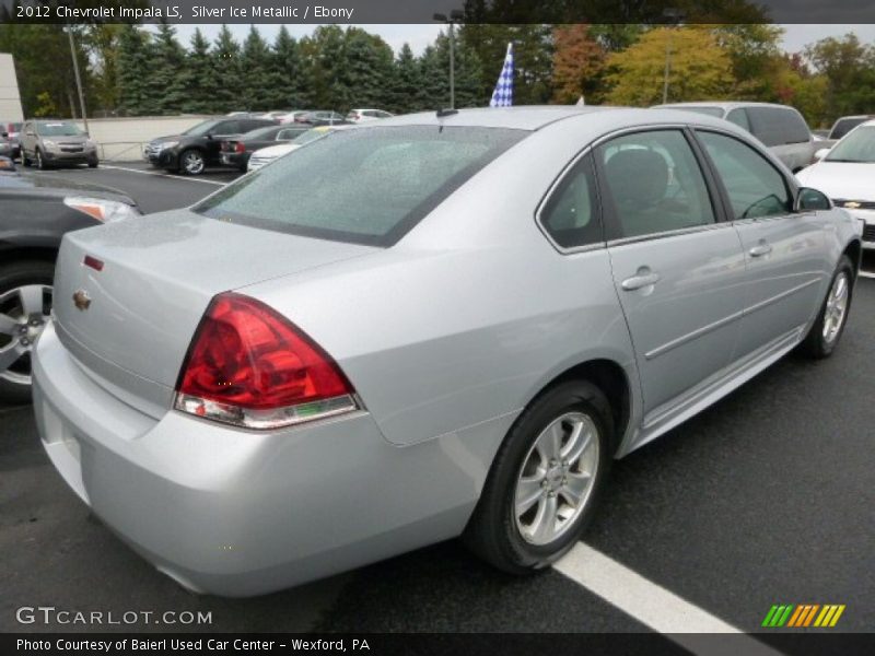 Silver Ice Metallic / Ebony 2012 Chevrolet Impala LS