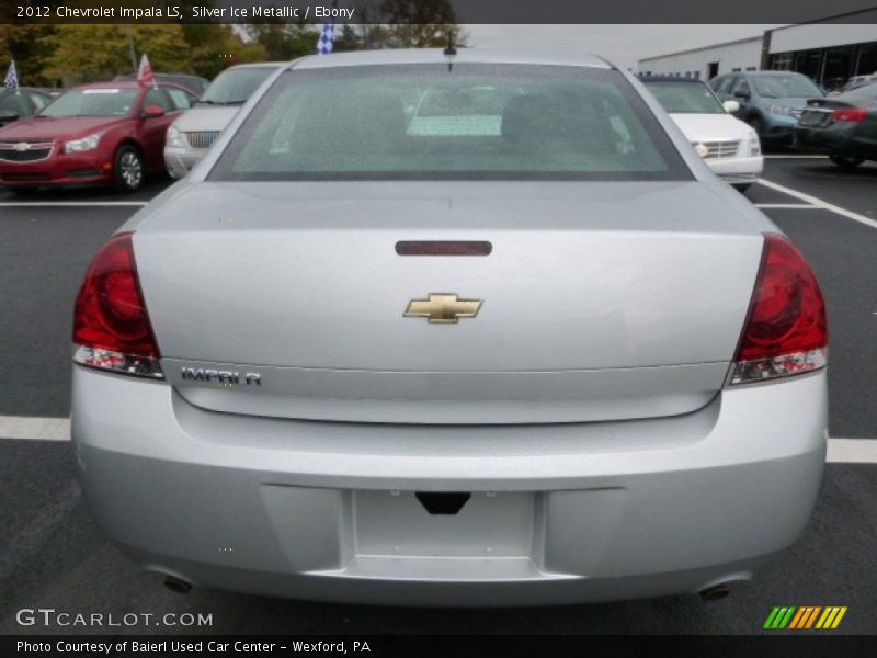 Silver Ice Metallic / Ebony 2012 Chevrolet Impala LS