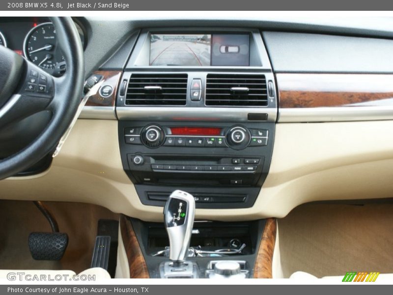 Jet Black / Sand Beige 2008 BMW X5 4.8i