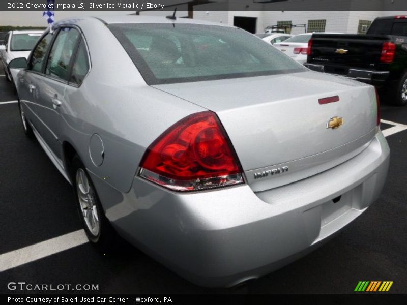 Silver Ice Metallic / Ebony 2012 Chevrolet Impala LS