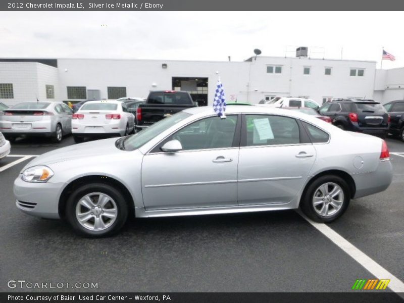 Silver Ice Metallic / Ebony 2012 Chevrolet Impala LS