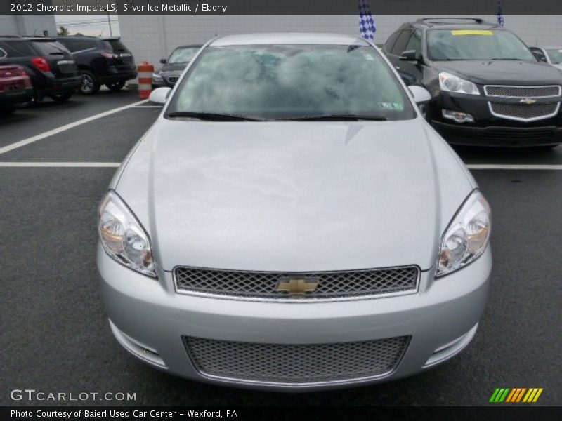 Silver Ice Metallic / Ebony 2012 Chevrolet Impala LS